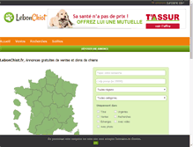 Tablet Screenshot of alimentation.lebonchiot.fr
